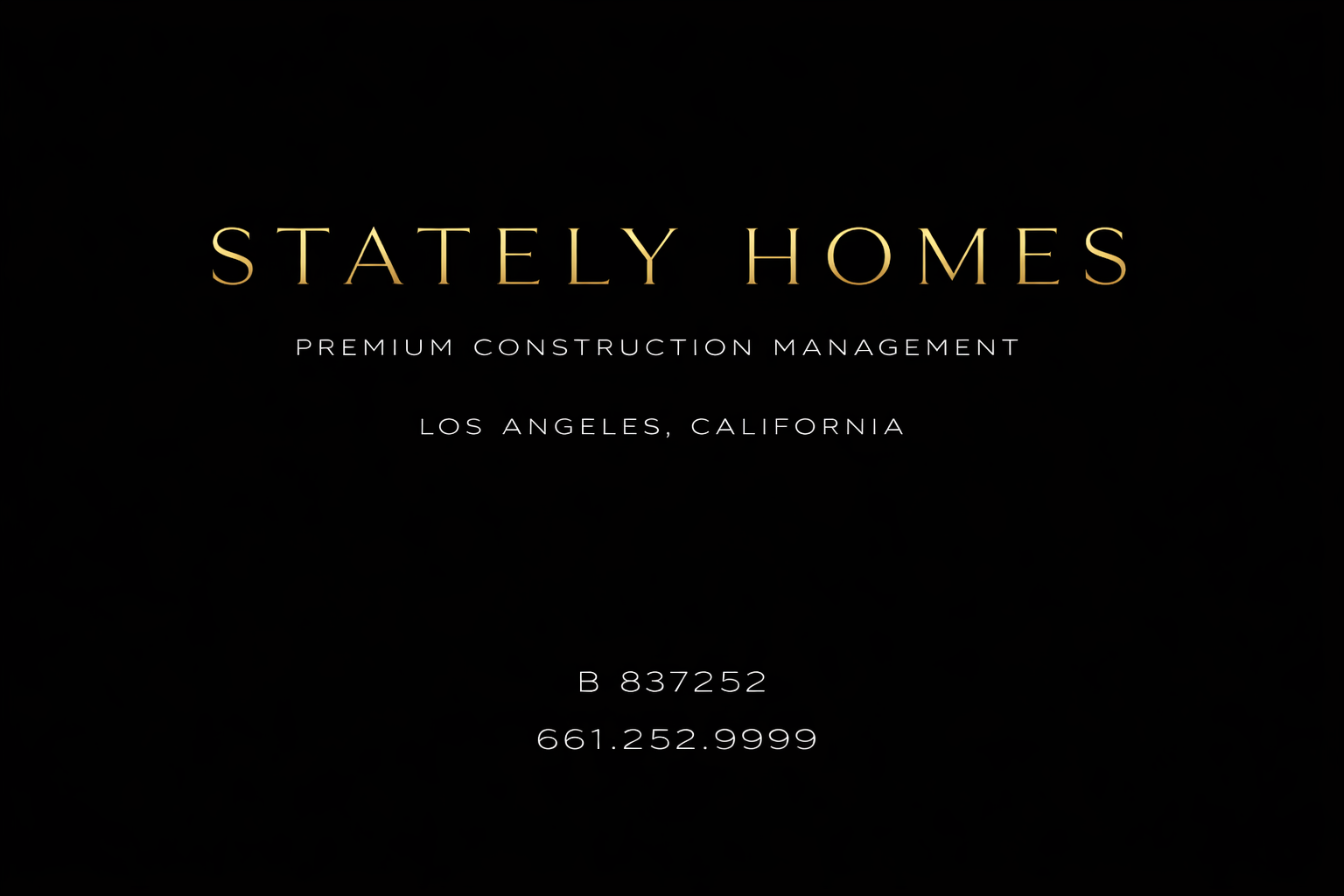 Stately Homes